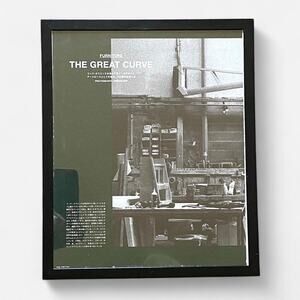 Rick Owens furniture exhibition “MOCA” framed poster Archive 9x11